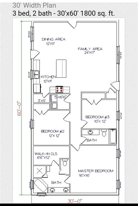 metal building 30x60 house floor plans|30x60 floor plans with loft.